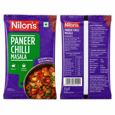 NILONS PANEER CHILLI MASALA - 18 g